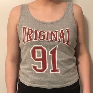 Muscle tank top
